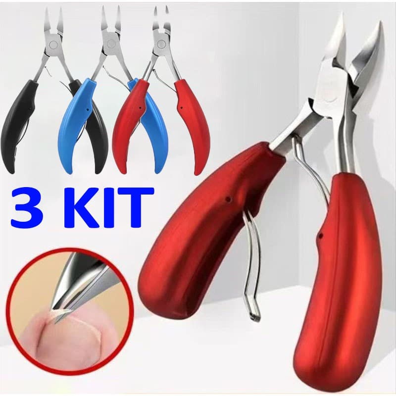1/2/3 PCS Grande Alicate cortador de unha Manicure Pedicure Desencravador Unha Grossa Encravada