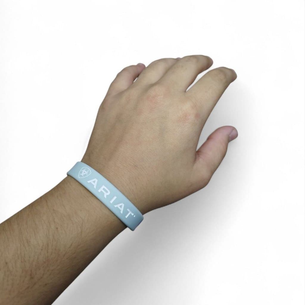 Pulseira de Silicone Ariat Infantil - acessório leve flexível confortável para crianças