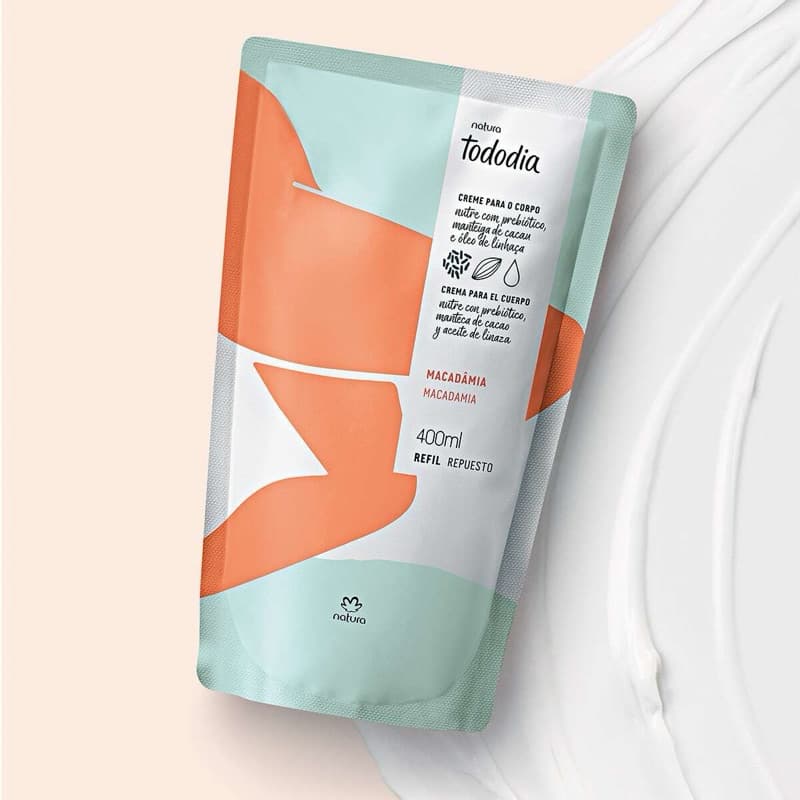 Refil Hidratante Tododia Macadâmia 400ml Original