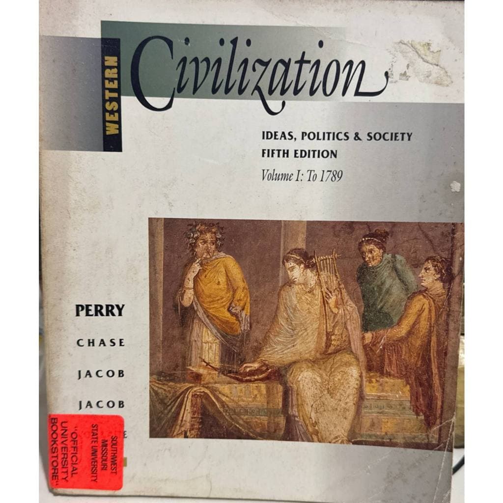 Livro Western Civilization - Ideas, Politics, and Society Vol. 1