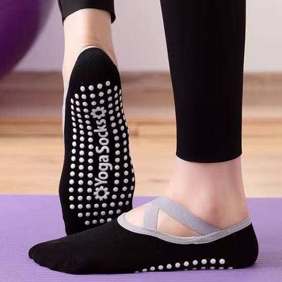 Meia Fitness Antiderrapante  – Escolha Seu Nível de Conforto