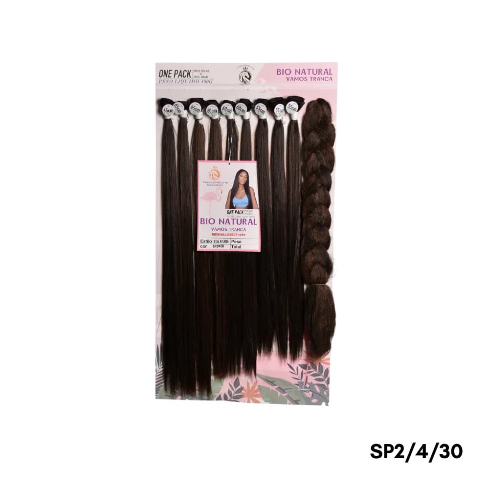 Entrelace Miss Ari Freedom 65cm Liso Bio Fibra 380g com Jumbo