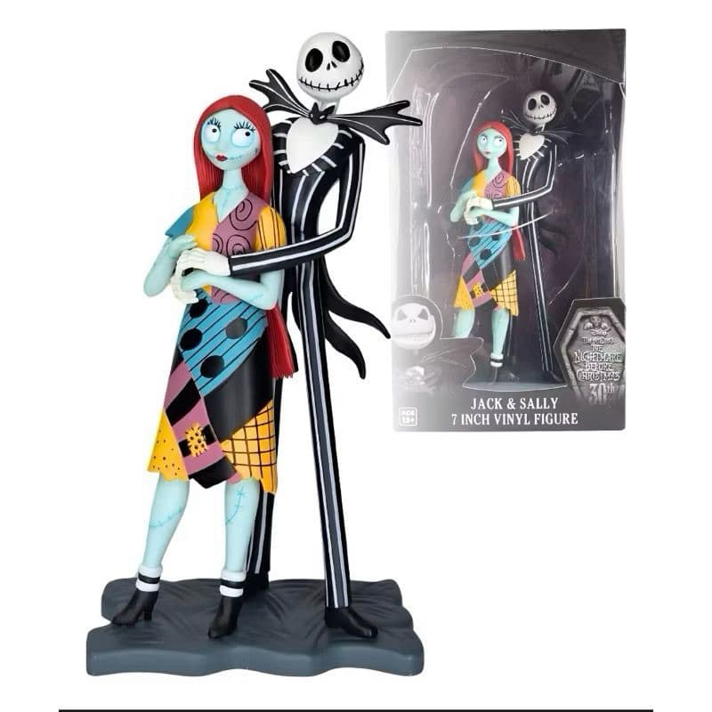 Enfeite Boneco brinquedo Jack and Sally - importado EUA