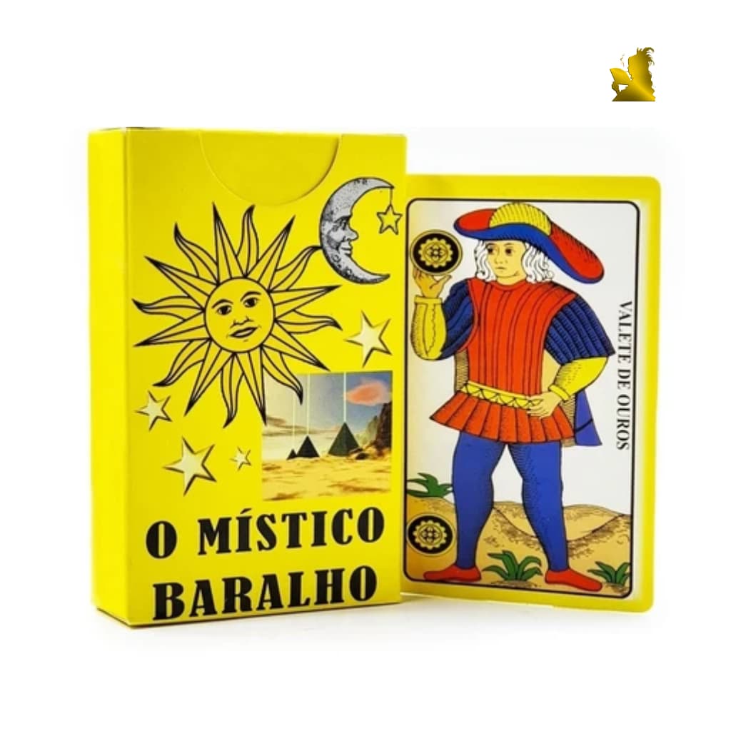 Tarô Tarot Baralho O Místico Baralho 40 Cartas