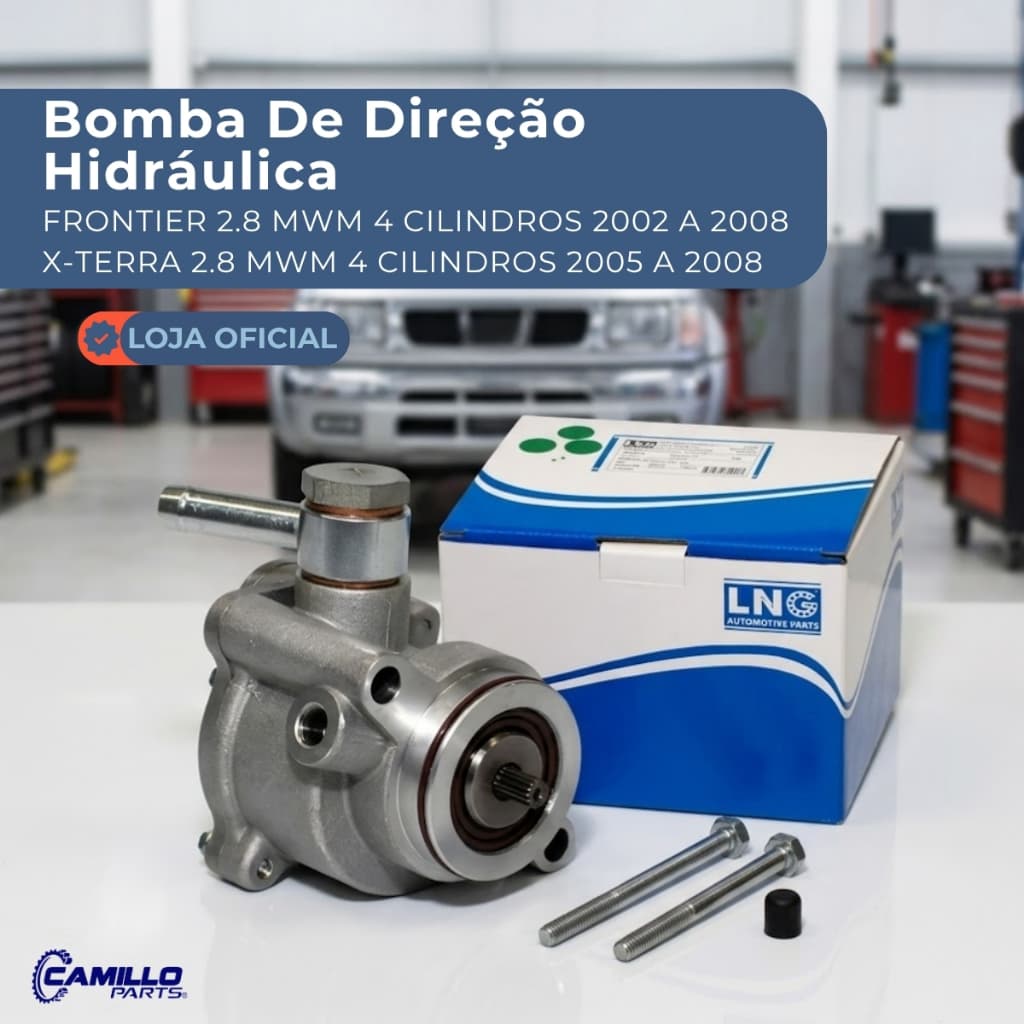 Bomba de Vácuo Nissan Frontier X-Terra 2.8 MWM 4 Cilindros 2002 a 2008 Lng Automotive Parts