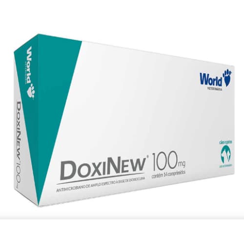 DoxiNew Antimicrobiano World para Cães e Gatos