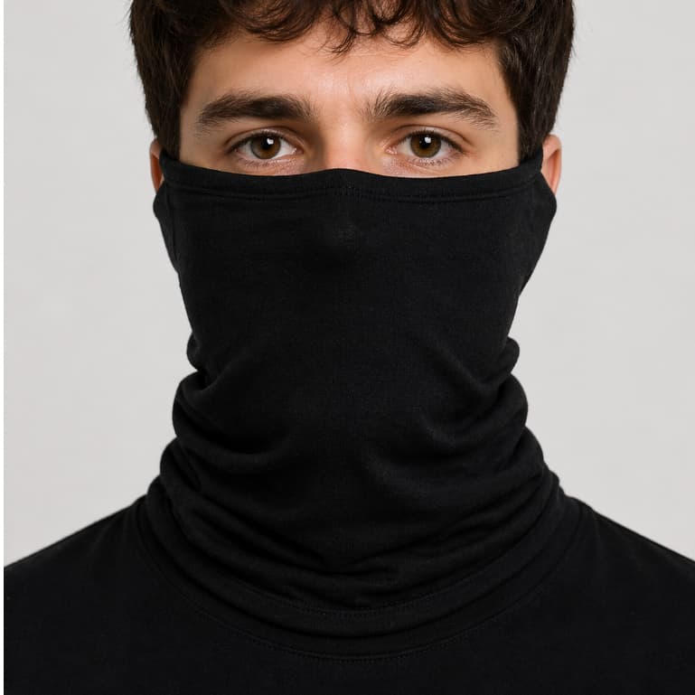 Balaclava Tubular Máscara Multiuso Unissex UV50 Bandana ,Lenço Pesca, Proteção do pescoço para Corrida Bike, Moto e ocas