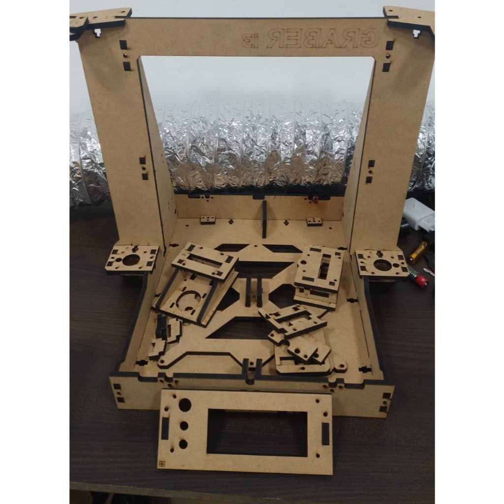 Estrutura Impressora 3d Graber I3 Mdf - Promoção