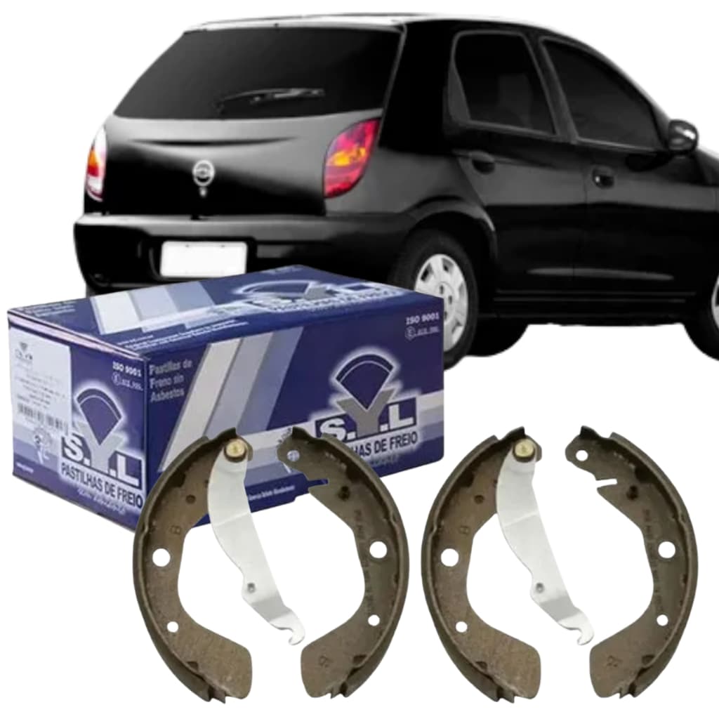 Sapata Freio Lona Patim Chevrolet Celta 1.0 1.4 2001 2002 2003 2004 2005 2006 2007 2008 2009 2010 2011 2012