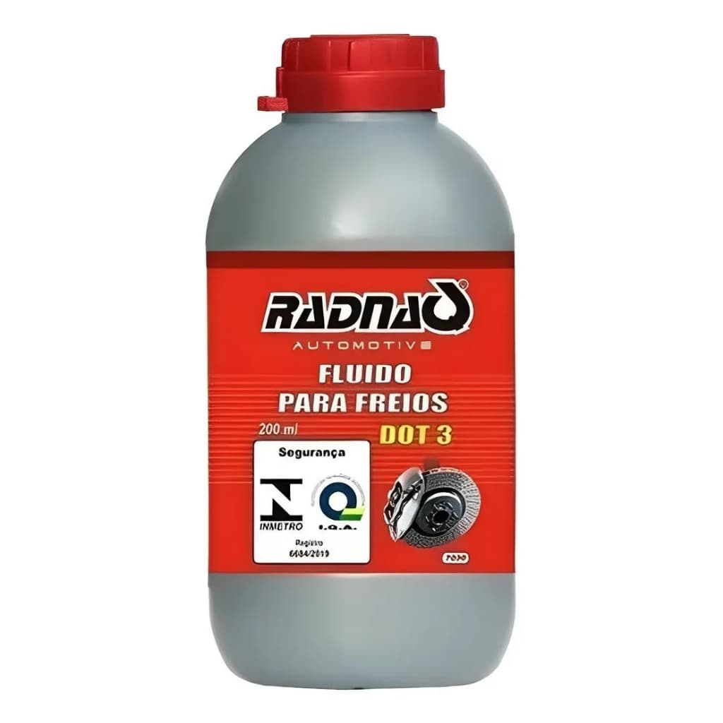 Fluido Para Freios e Embreagens Dot3 500ml Radnaq