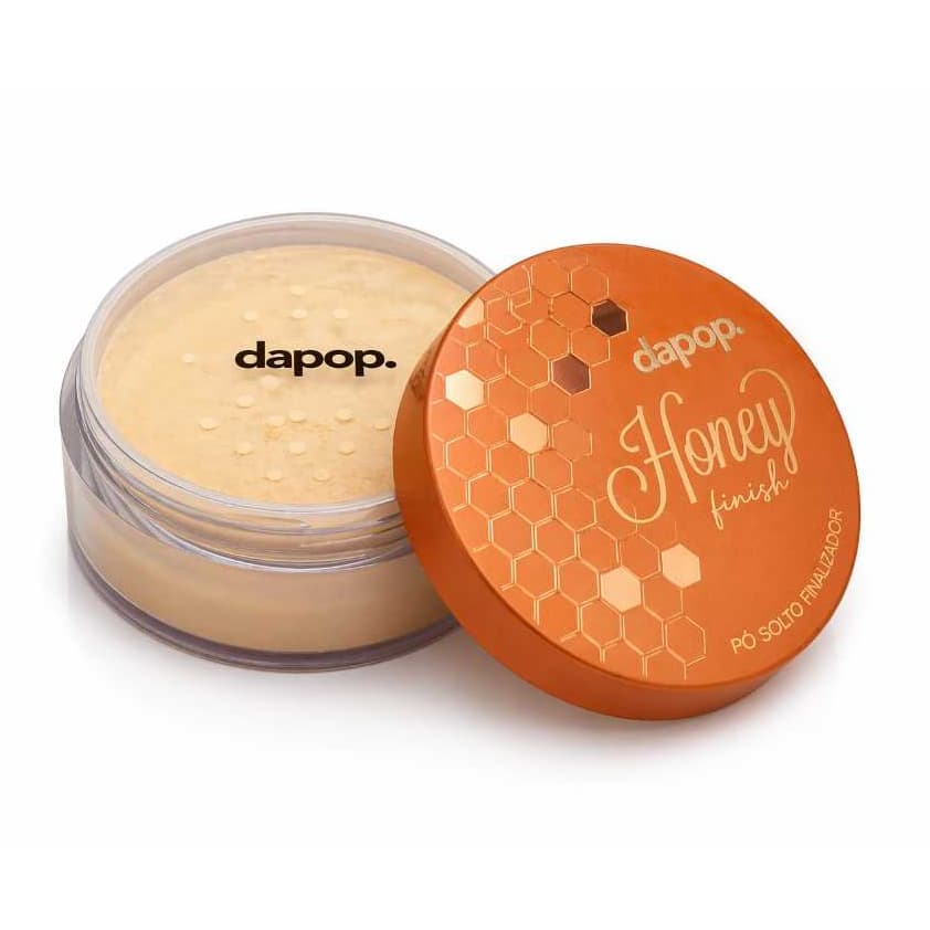 Pó Compacto Dapop Honey Finish Toque Aveludado