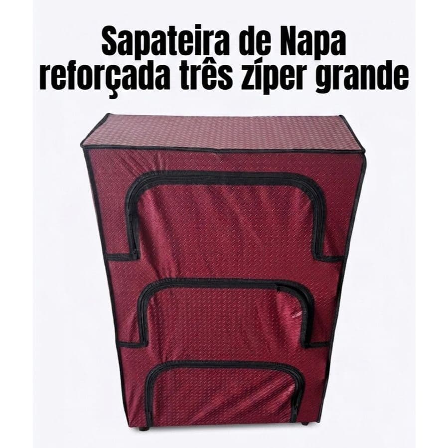 Sapateira de Napa Organizadora de Roupas Sapatos, livros, objetos Organizadora, Livros, Perfumes Guarda coisas