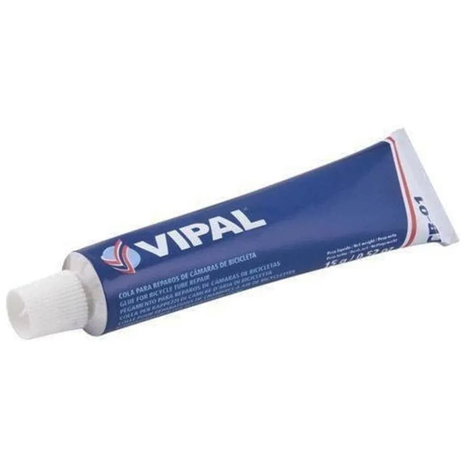 Cola Cimento Vulcanizante a Frio Bicicleta CB-01 Bisnaga 15 gramas - CB-01 - VIPAL