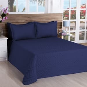 Kit Colcha Cobre Leito KING Luxo Padrão Matelado 3pcs
