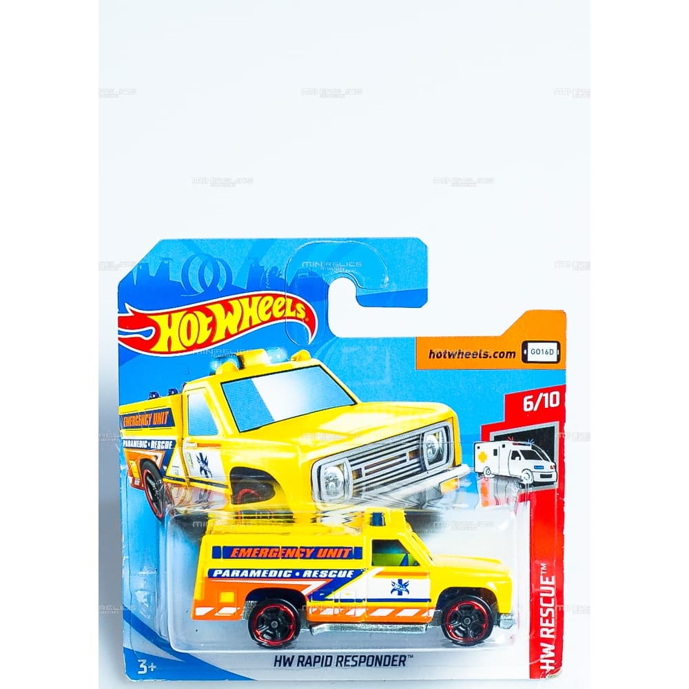 Hot Wheels Rapid Responder - Rescue