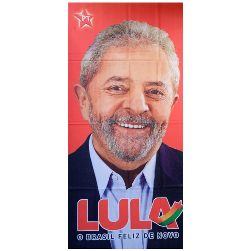Toalha De Banho Praia Piscina Estampada Personalidades Lula