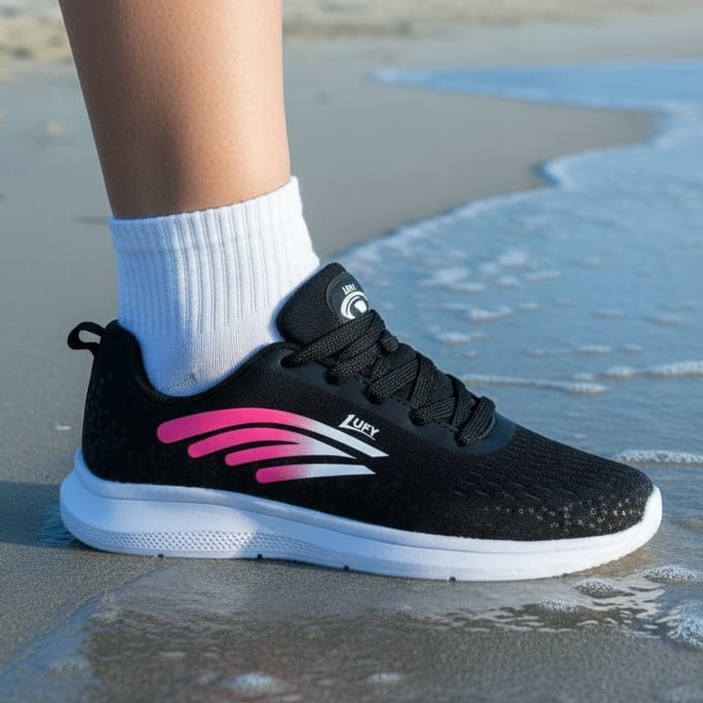 Sapato Fitness Tenis Lufy Feminino Corrida Academia Calçado Leve P.A shoe