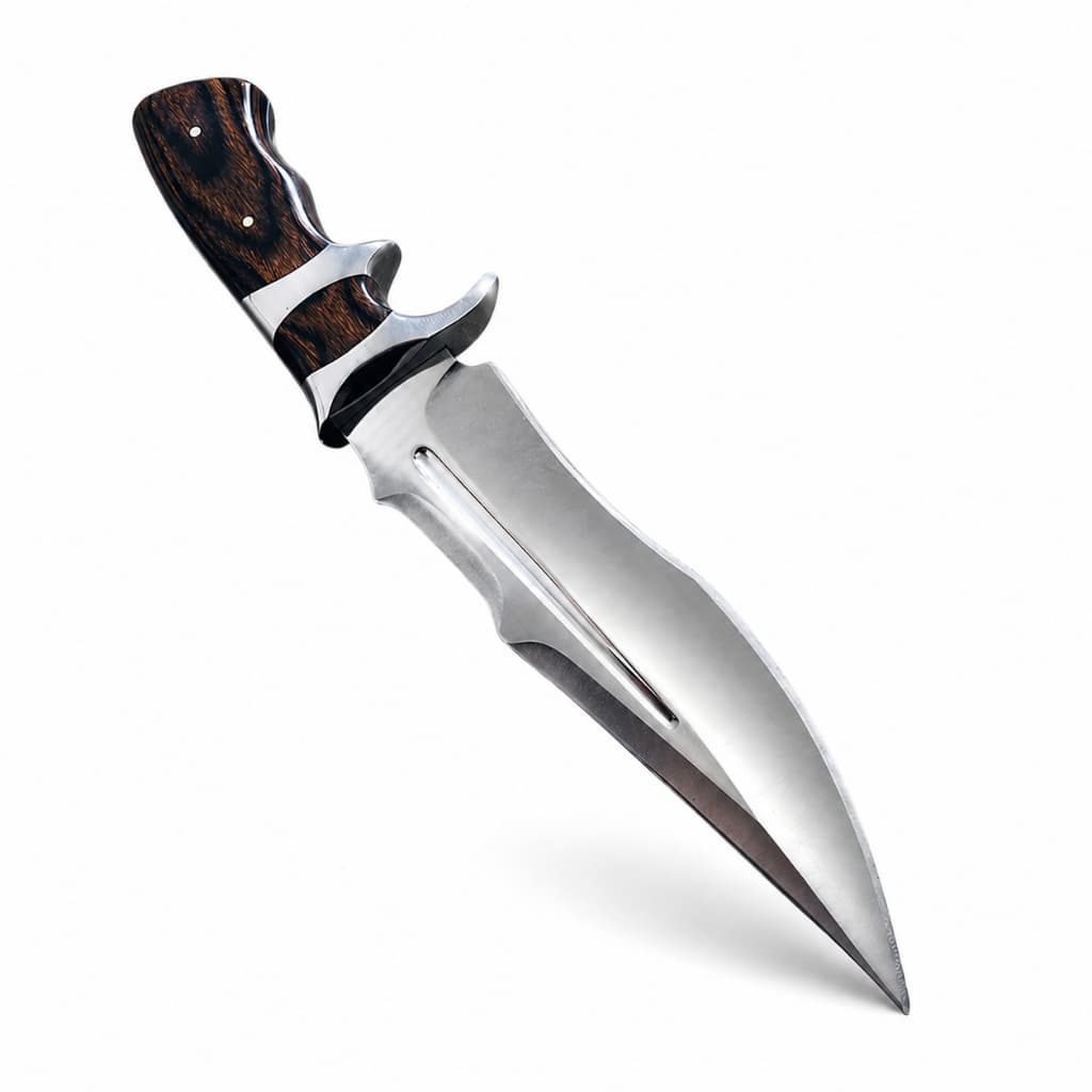 Faca Tática Full Tang Aço Inox KA-SA106 – Alta Resistência Camping Pesca