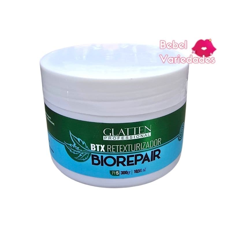 Botox Capilar Retexturizador Biorepair Orgânico Glatten 300g