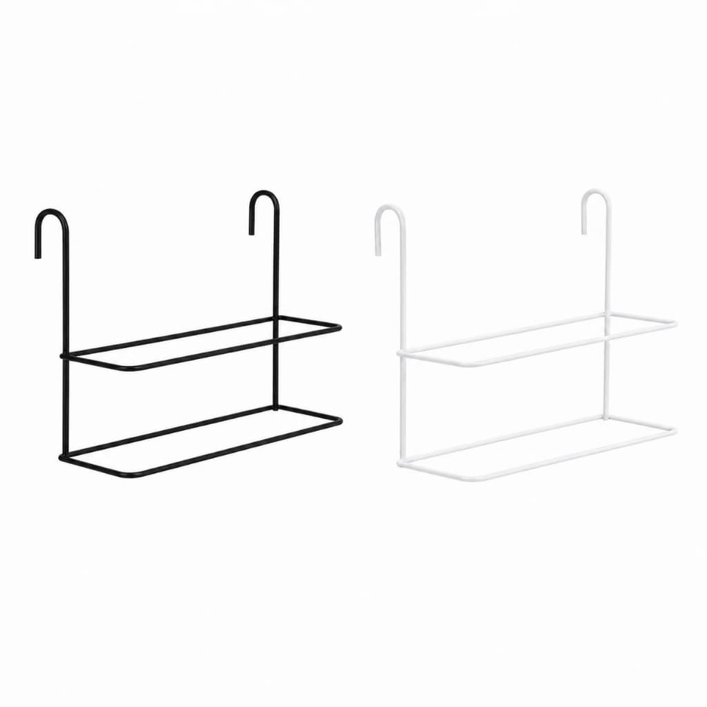 Suporte Porta Toalha Duplo Para Box de Banheiro – Organizador Sem Furo