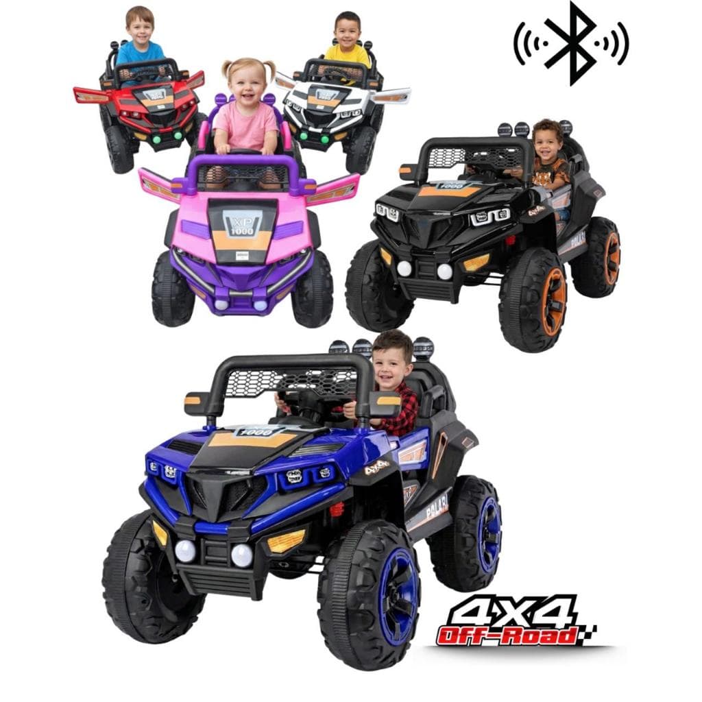 Carro Quadriciclo Jipe Elétrico Infantil Original 4x4 Ultra Potente Com Som e Luzes