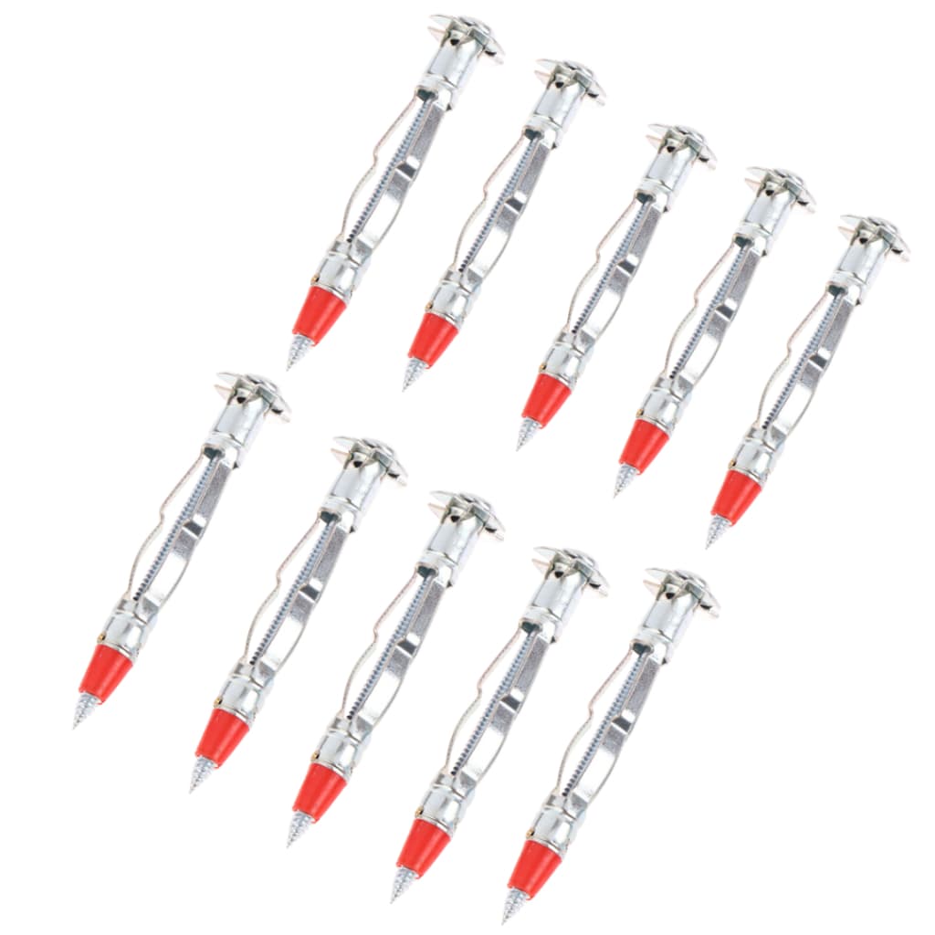 Kit 10 Bucha Metálica Drywall 59mm 🔩💪 Fixação Reforçada Profissional