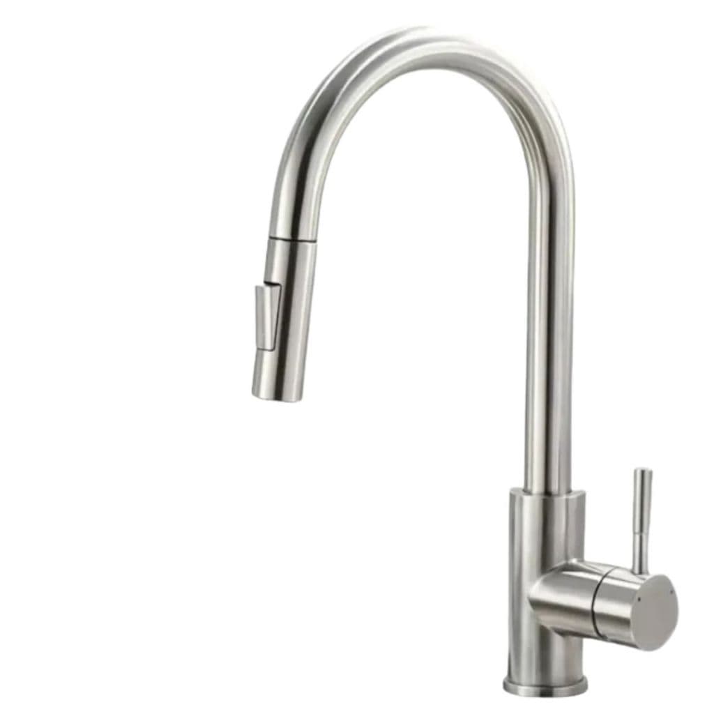 Torneira De Cozinha Gourmet Monocomando Bica Flexível 360° Para Pia