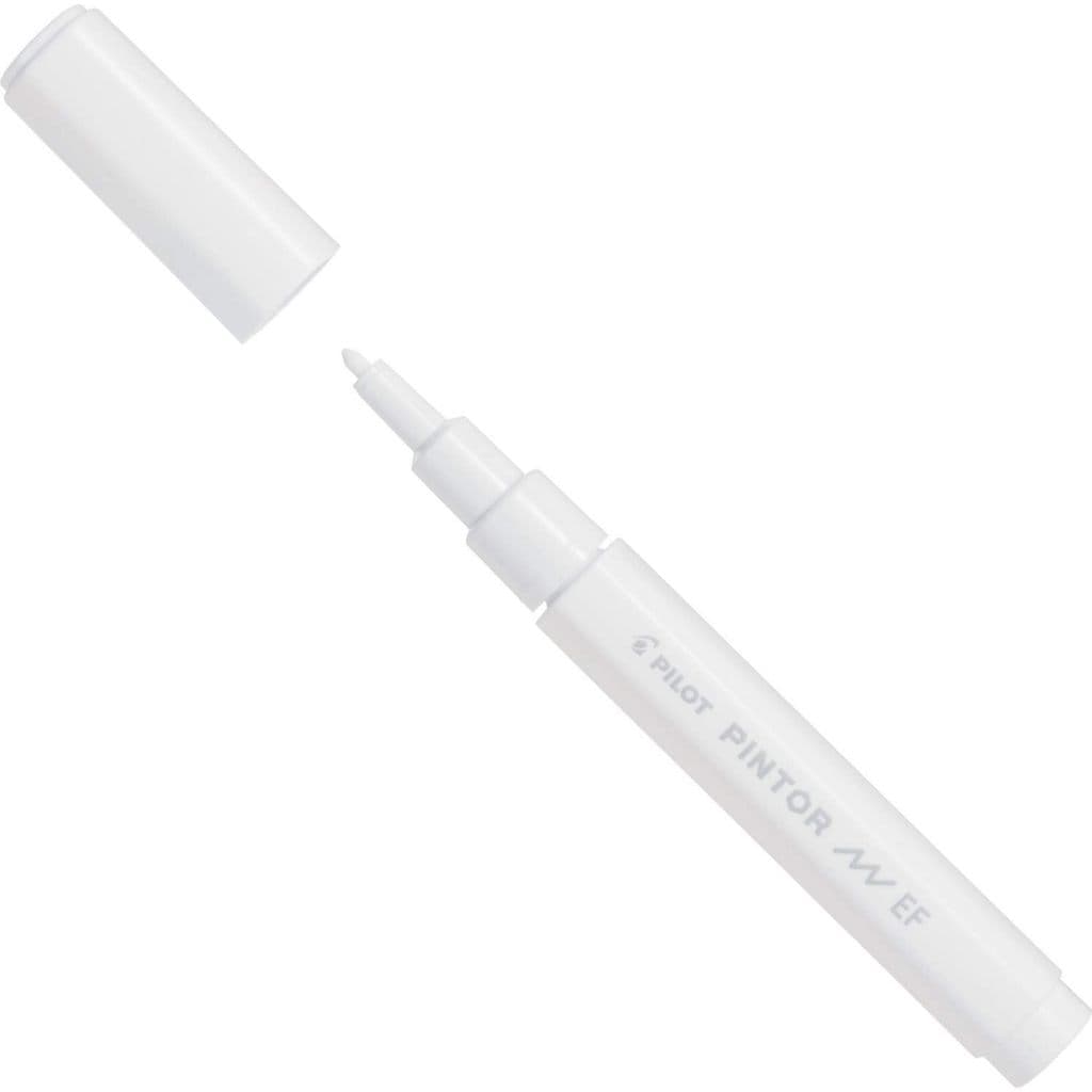 Marcador Pintor Pilot Ponta EF 0.7mm - Branco