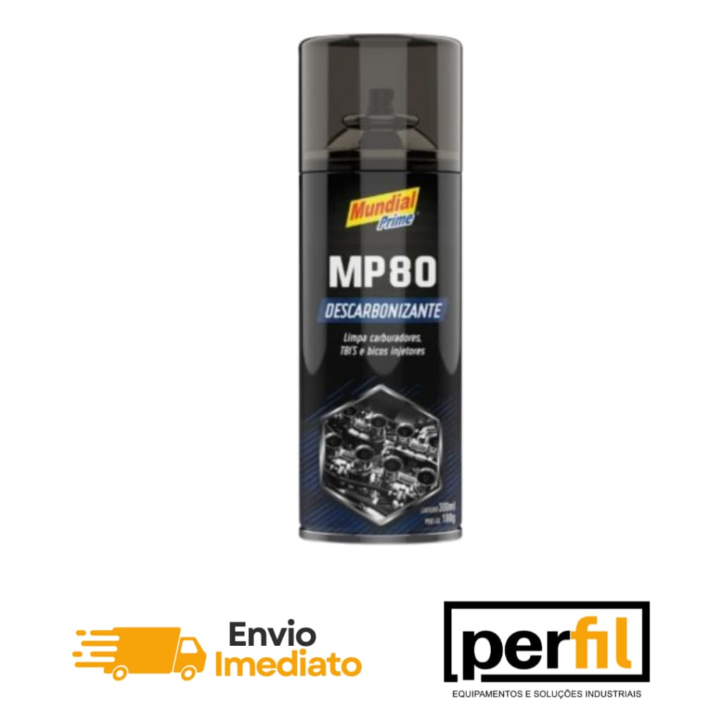 Descarbonizante MP80 Mundial Prime Descarbonizante Limpa Motor Carburador Automotivo Profissional