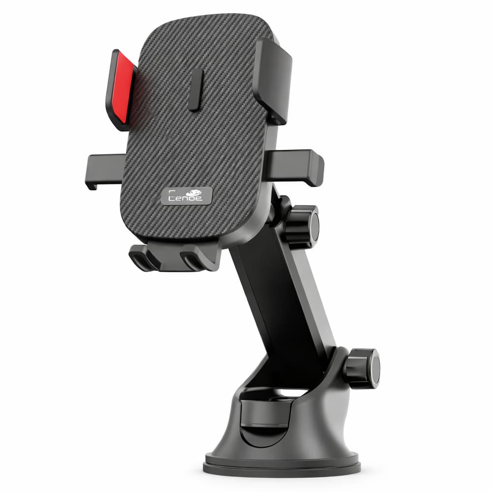 Suporte Veicular para Celular com Ventosa e Rotação 360° – Eletromex EL-1918