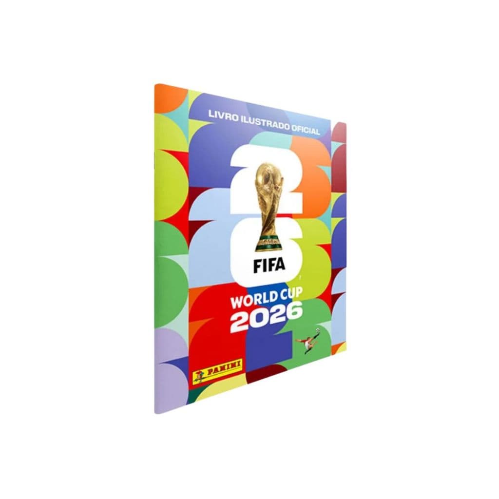 Álbum Copa do Mundo 2026 Capa Mole Oficial Colecionador