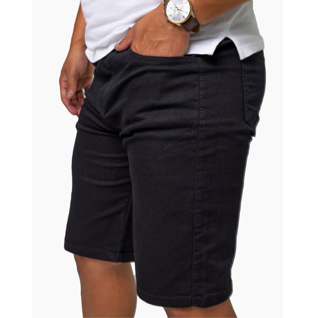 Bermuda Jeans Masculina com Elastano | Estilo Casual Direto da Fábrica - Original Lions Jeans