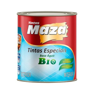 Tinta Esmalte Brilhante Base Água 900ml Maza Cores - P/ Metais e Madeiras