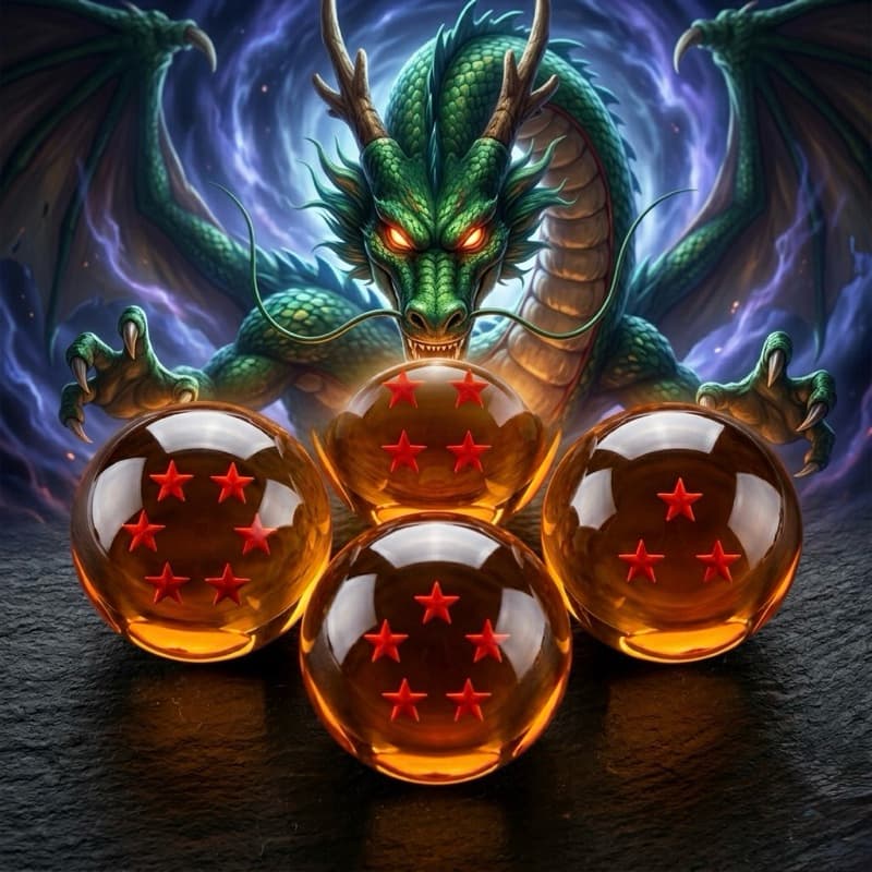 Esferas Do Dragão Bolas De Cristal Unidade 3.5Cm E 5.8Cm Dragon Ball Z Unidade
