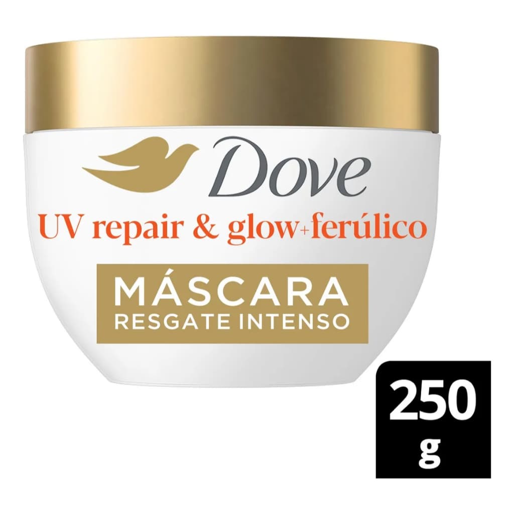 Dove Máscara Resgate Intenso UV Repair & Glow 250g