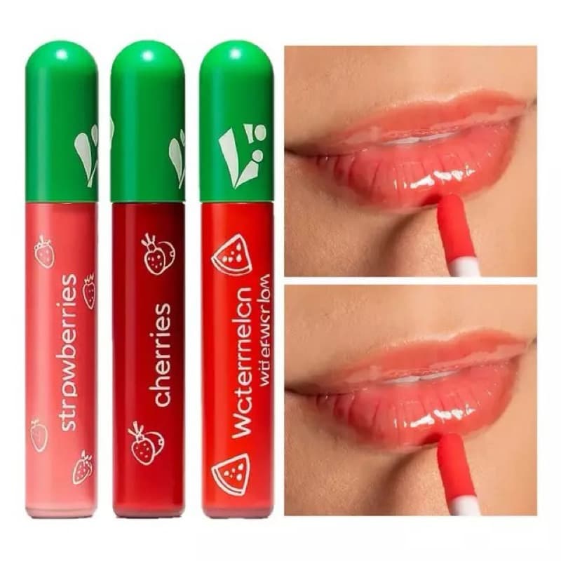Belle Angel - Lip Gloss Lips - Gloss tendência-Gloss Brilhante