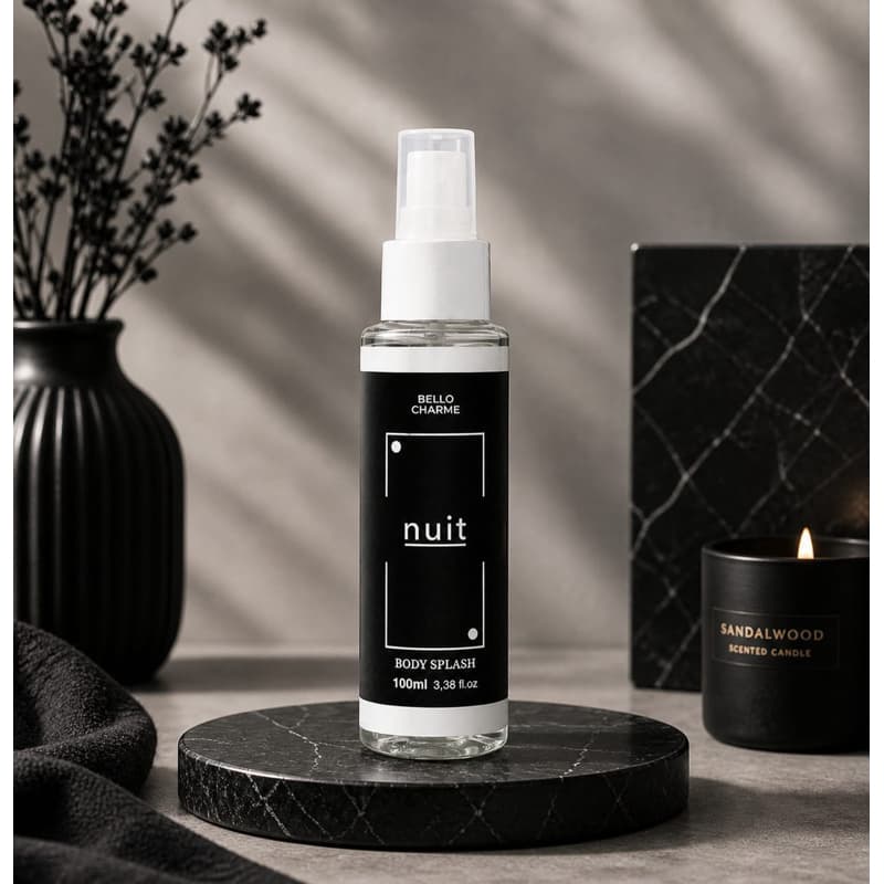 Body Splash Árabe Bello Charme 100ml Homem e Mulher Dia a Dia Fragrância Que Dura Dia Todo
