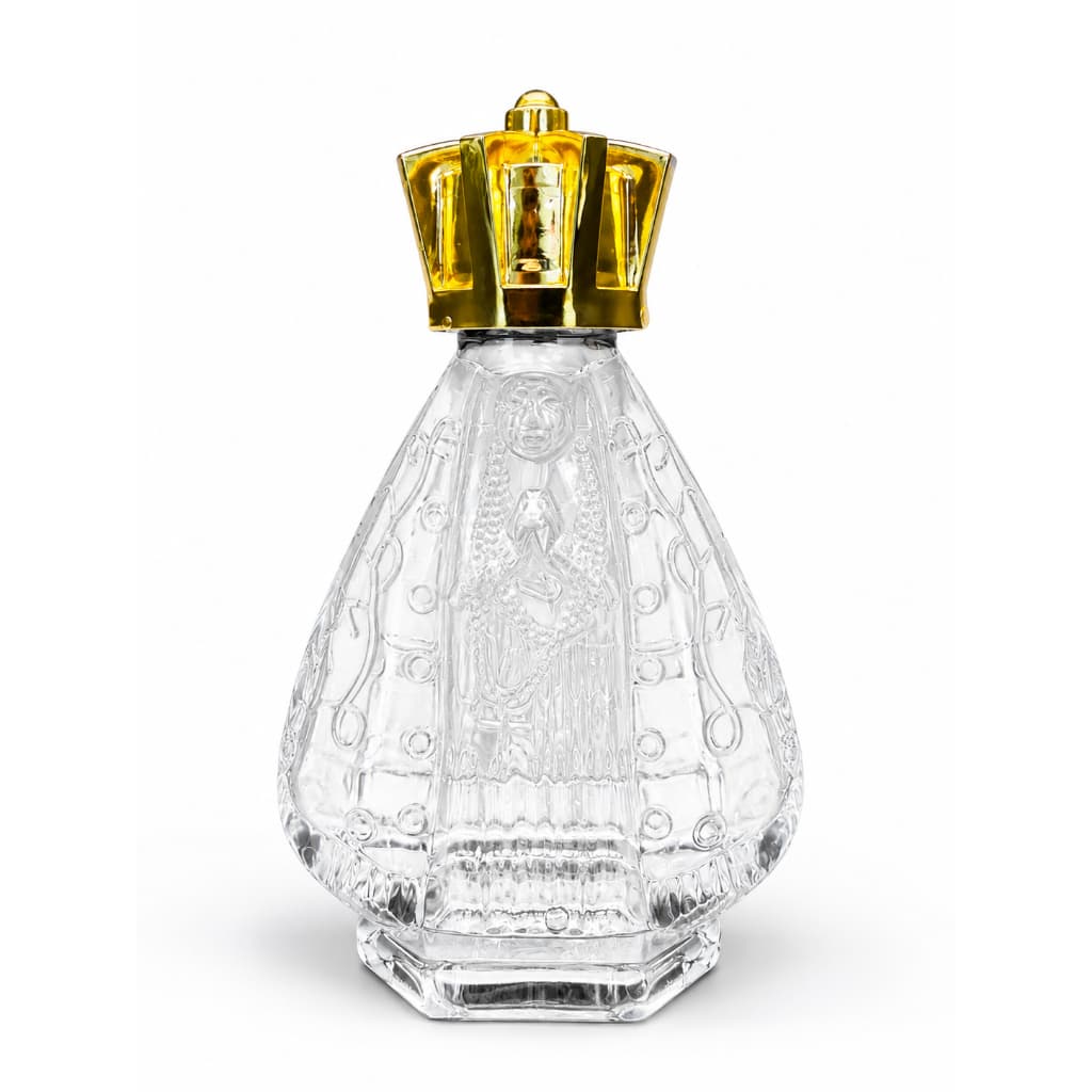 50 Mini Garrafa De Plástico Nossa Senhora Aparecida Decoração Batizado Lembrancinha 45ml