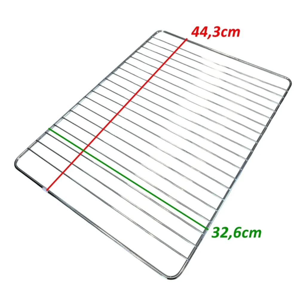 Grelha Inox Para Forno Eletrico 50l Britania 44,3cm X 32,6cm