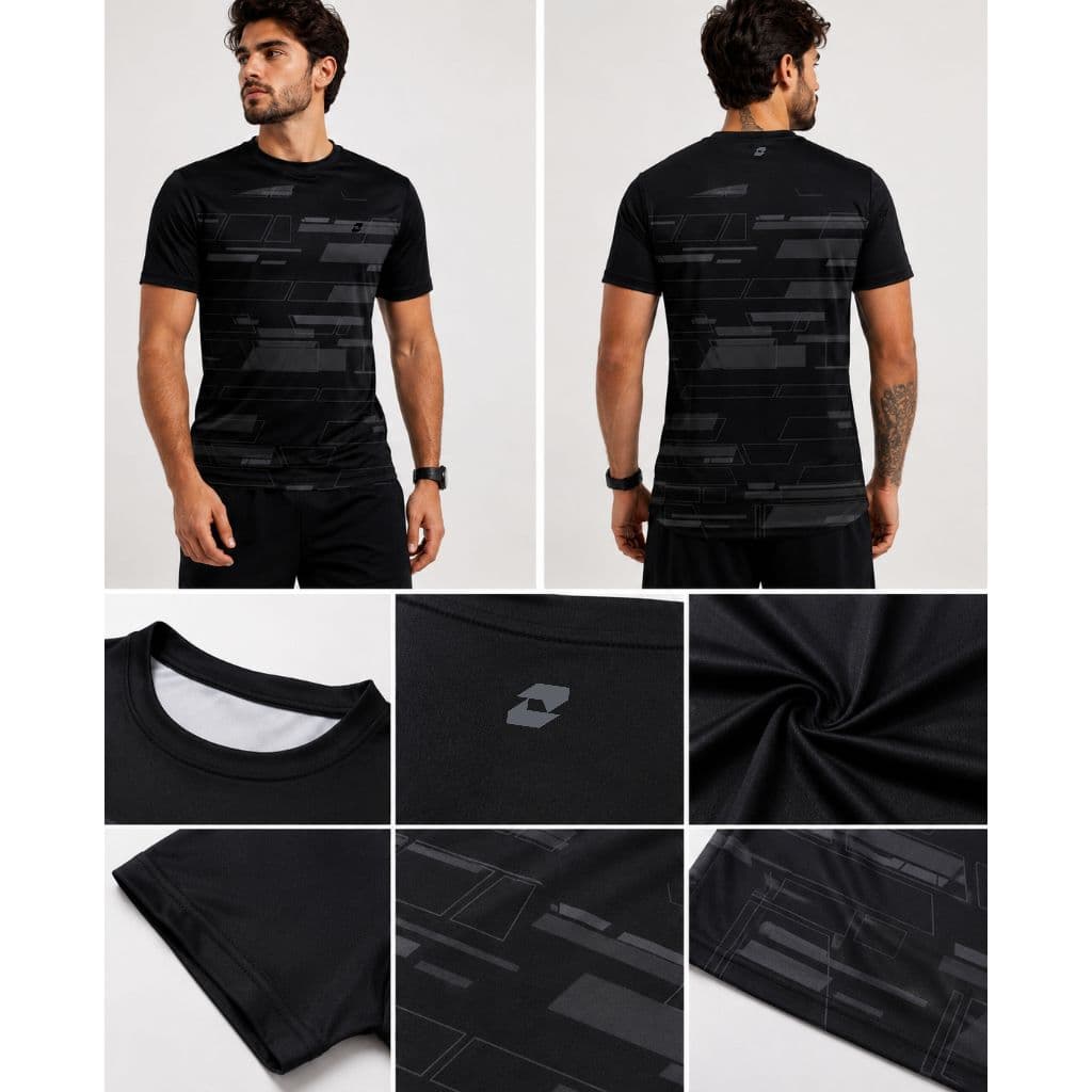 Camiseta Masculina Dry Fit Poliéster Leve Esportiva Academia Treino Corrida Crossfit