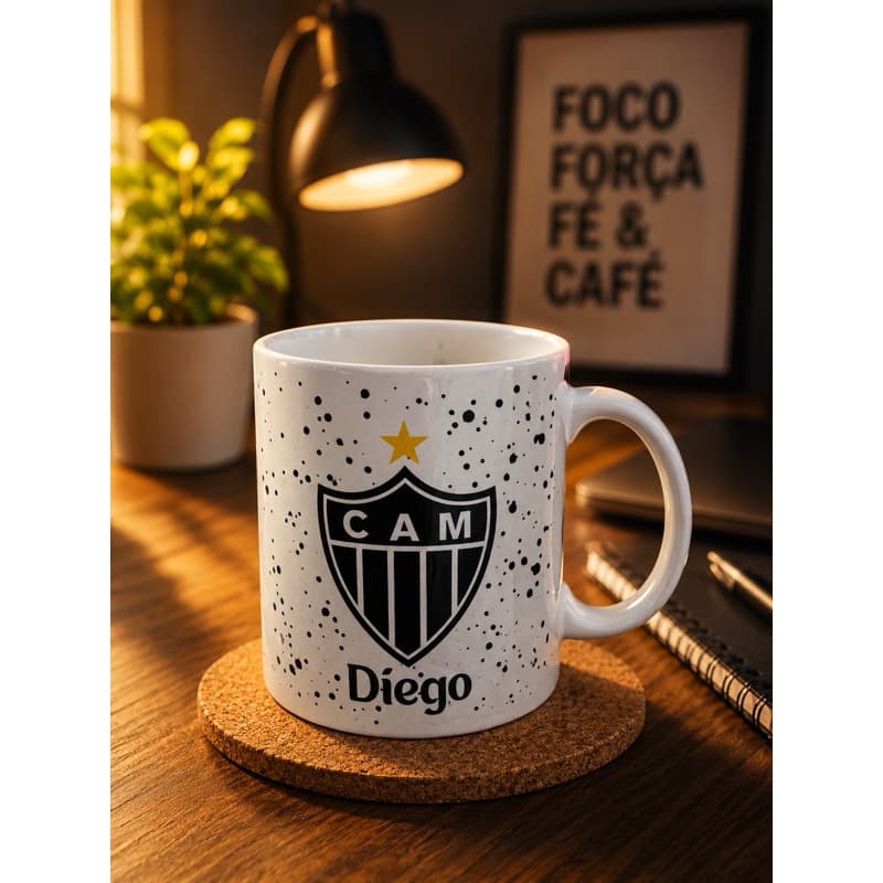 Caneca atlético mineiro personalizada