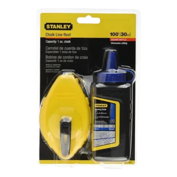 Giz Linha Stanley Combo 30m Azul 47-442 Profissional