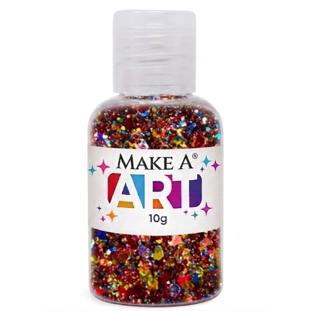 Glitter Flocado Fenix Maquiagem Unhas Vela Resina 10g