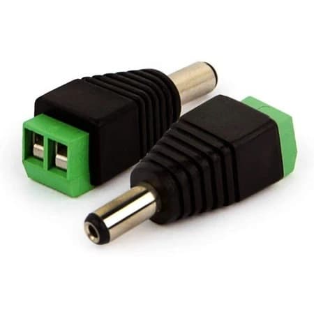 Cabo Bipolar coaxial para câmera 4mm 100mt + 8 Conector Bnc + 4 Par P4 Borne M/f