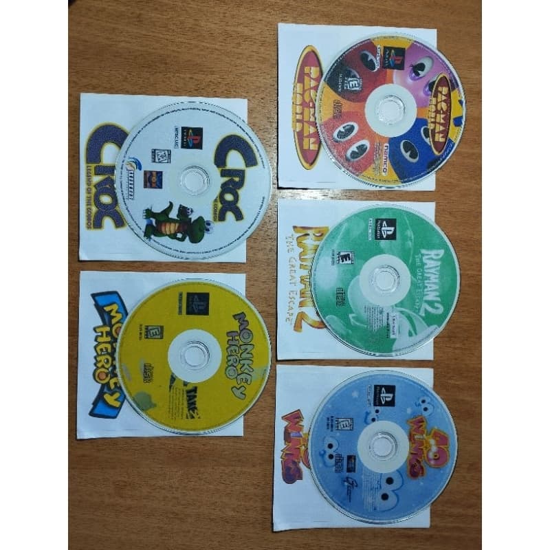 05 jogos de PS1 | Você escolhe os jogos que quiser
