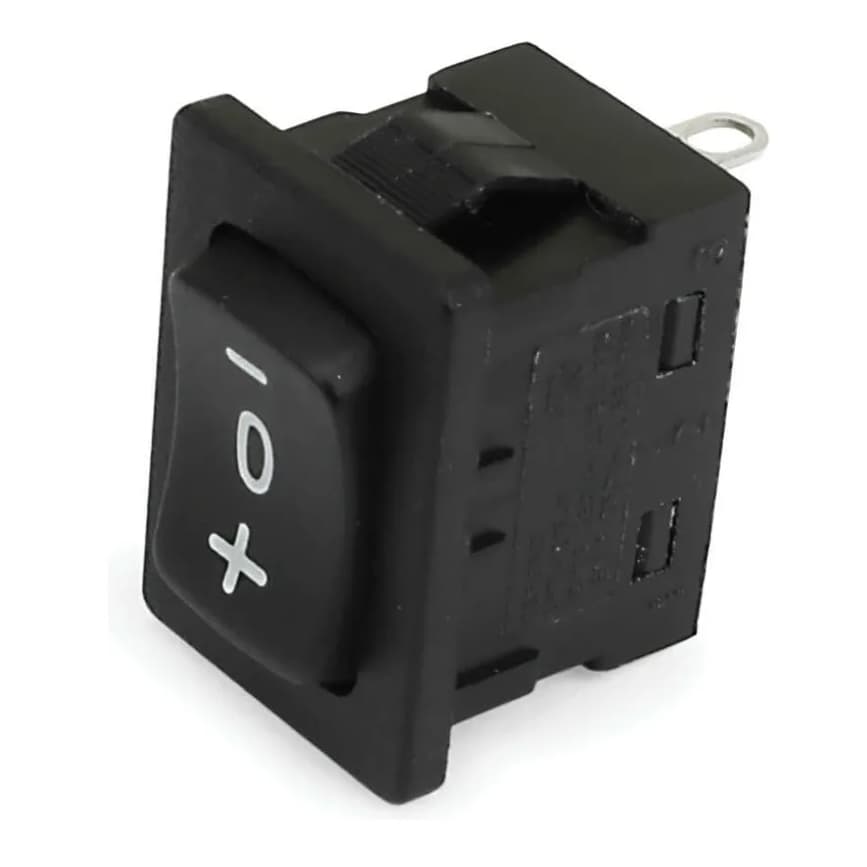 Kit Assistência! 100 Unidades Chave Liga/deslig CRT-1215Y 15A Preto
