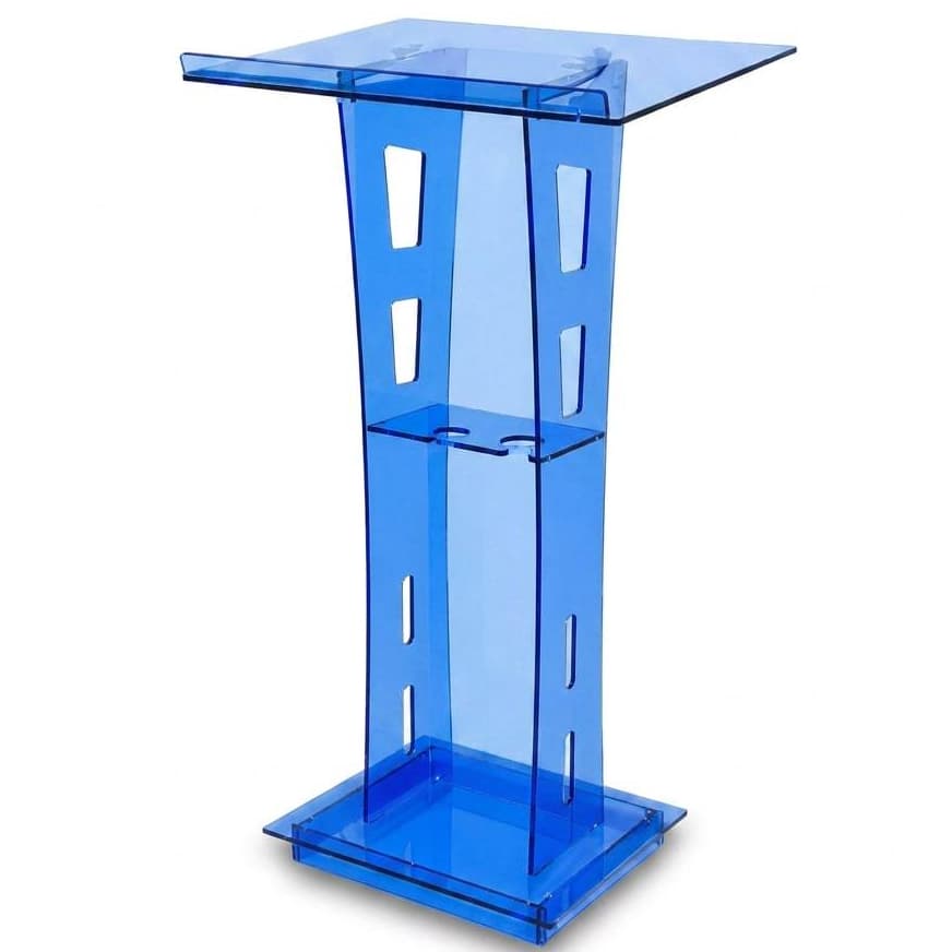 Púlpito Acrílico Igrejas Resistente Eventos Bonito Elegante Moderno