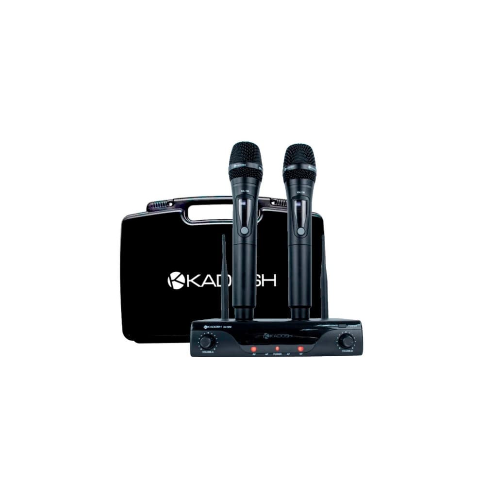 MICROFONE KADOSH K-412M SEM FIO (RECARREGAVEL)
