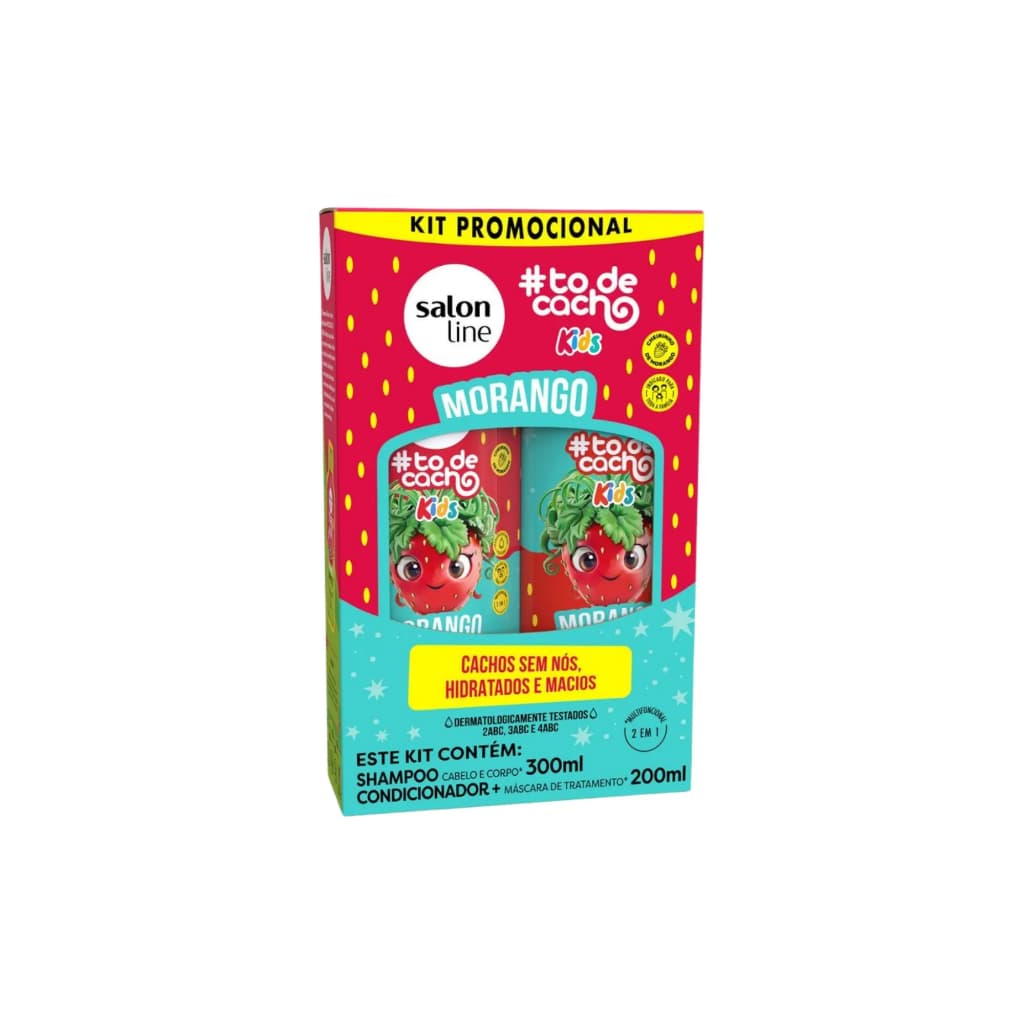 Kit Shampoo e Condicionador #todecacho Kids