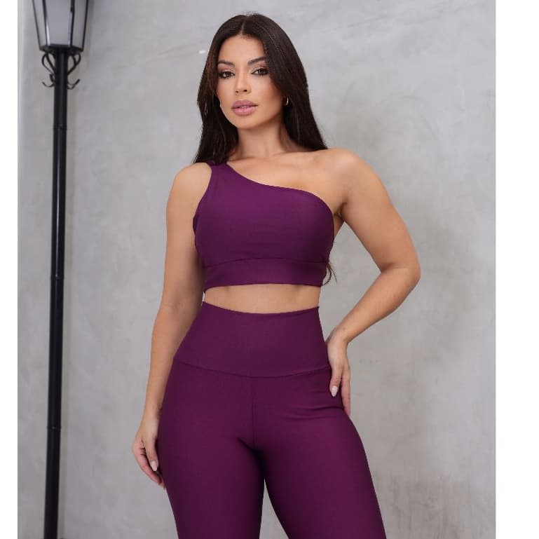 Conjunto Calça Fitness e Top Academia